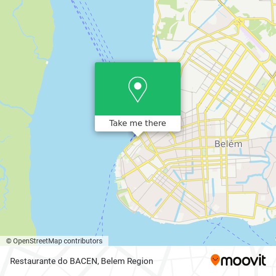 Restaurante do BACEN map