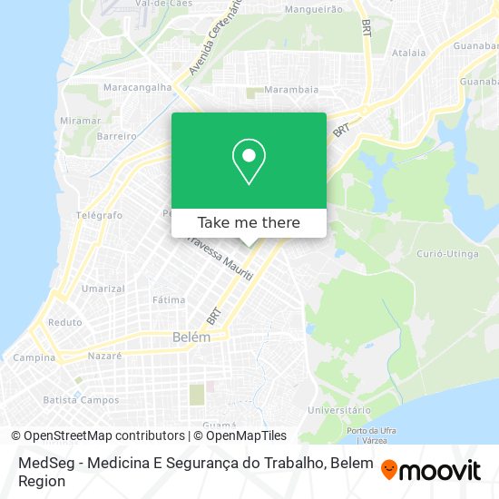 MedSeg - Medicina E Segurança do Trabalho map