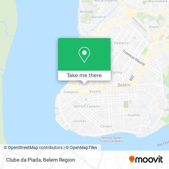 Clube da Piada map