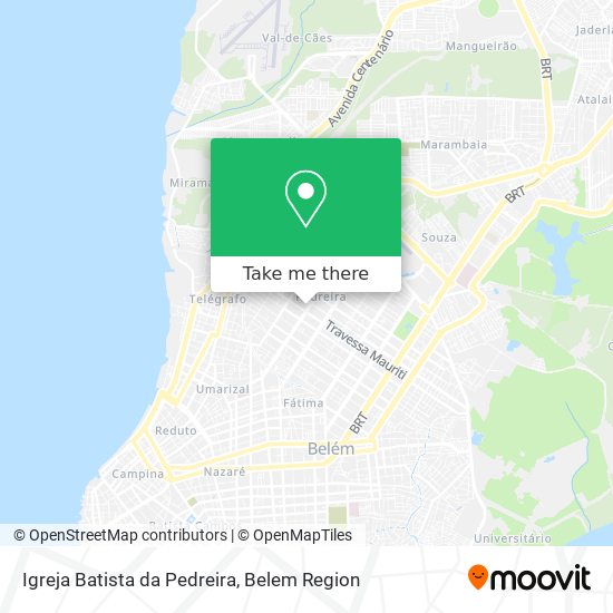 Igreja Batista da Pedreira map