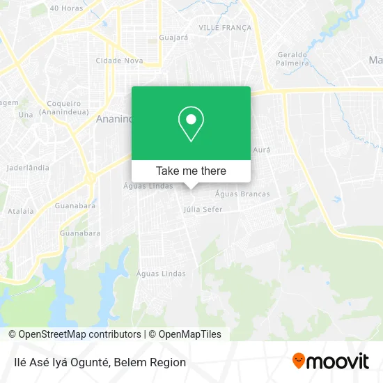 Ilé Asé Iyá Ogunté map