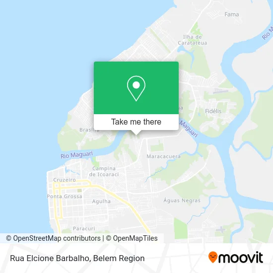 Rua Elcione Barbalho map