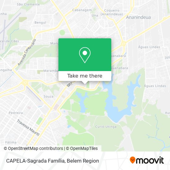 Mapa CAPELA-Sagrada Família