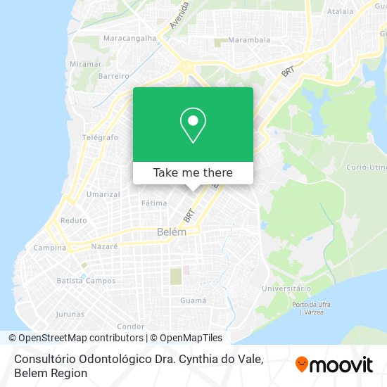 Consultório Odontológico Dra. Cynthia do Vale map