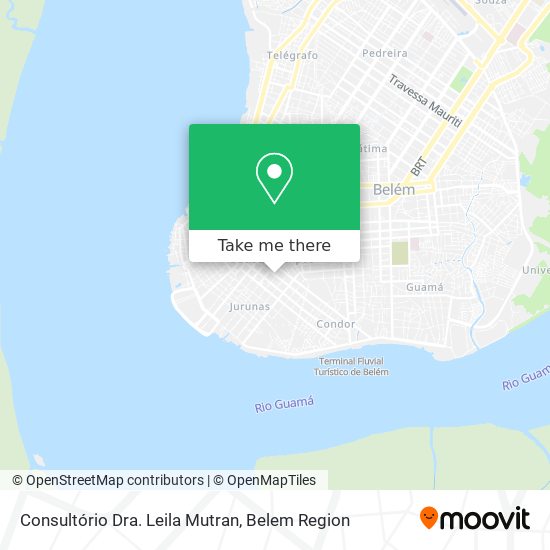 Consultório Dra. Leila Mutran map