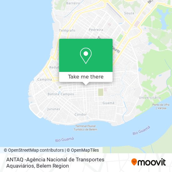 ANTAQ -Agência Nacional de Transportes Aquaviários map