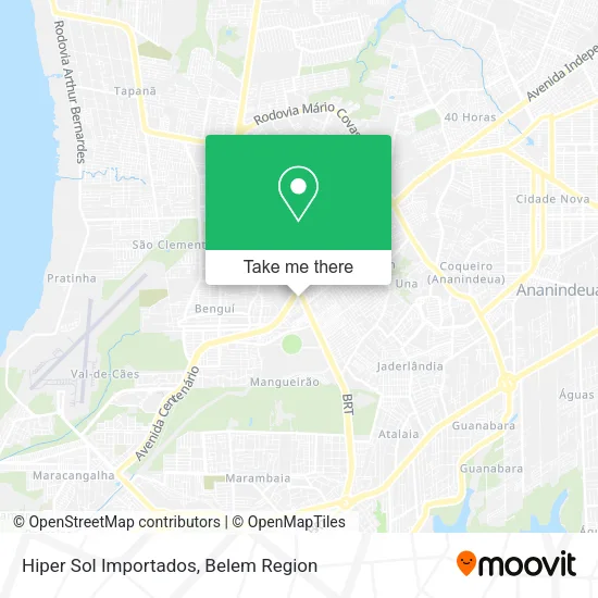 Hiper Sol Importados map