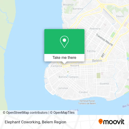 Elephant Coworking map