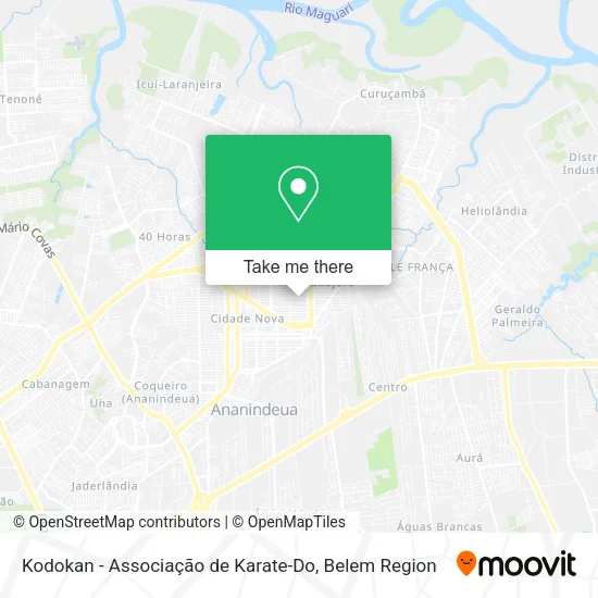 Kodokan - Associação de Karate-Do map