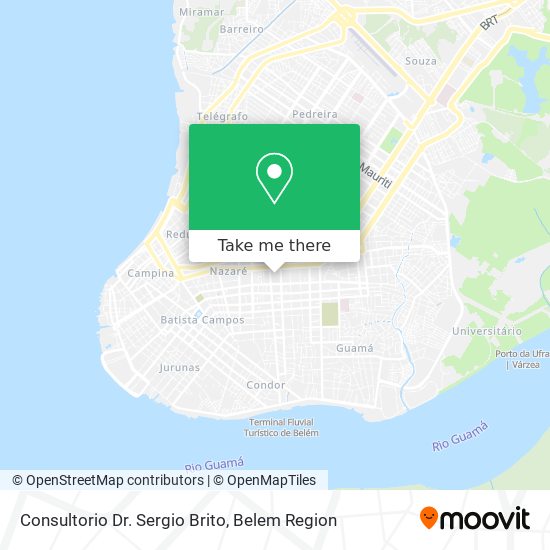 Consultorio Dr. Sergio Brito map