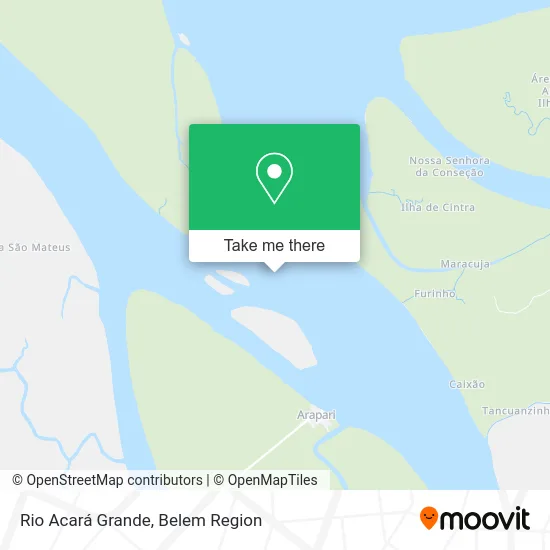 Rio Acará Grande map