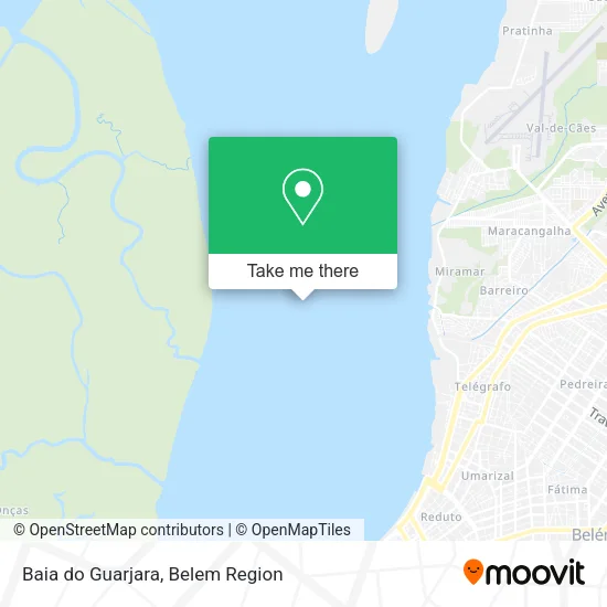 Baia do Guarjara map