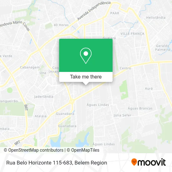 Rua Belo Horizonte 115-683 map