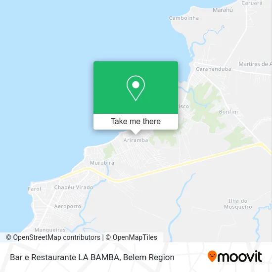 Bar e Restaurante LA BAMBA map