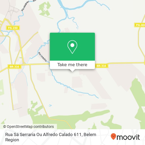 Rua Sá Serraria Ou Alfredo Calado 611 map