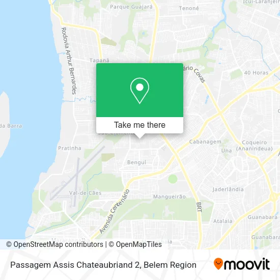 Passagem Assis Chateaubriand 2 map