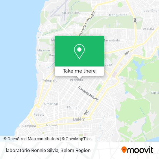laboratório Ronnie Silvia map