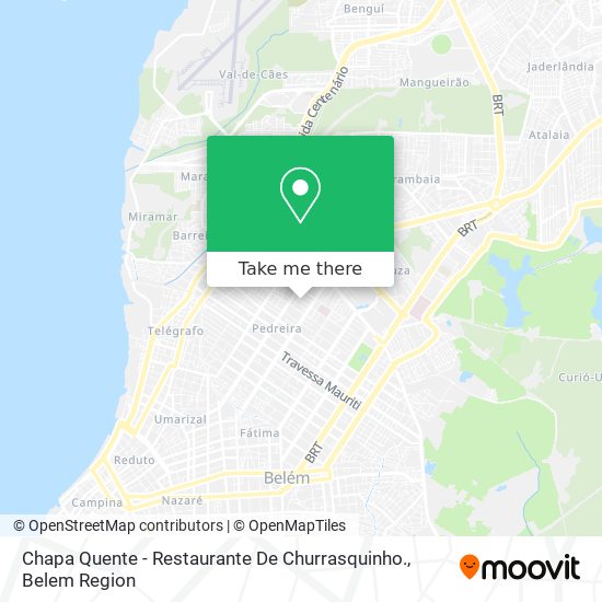 Chapa Quente - Restaurante De Churrasquinho. map