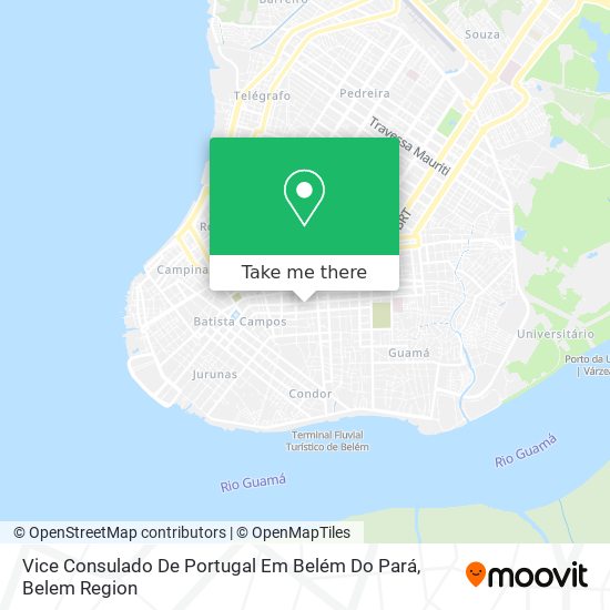 Vice Consulado De Portugal Em Belém Do Pará map