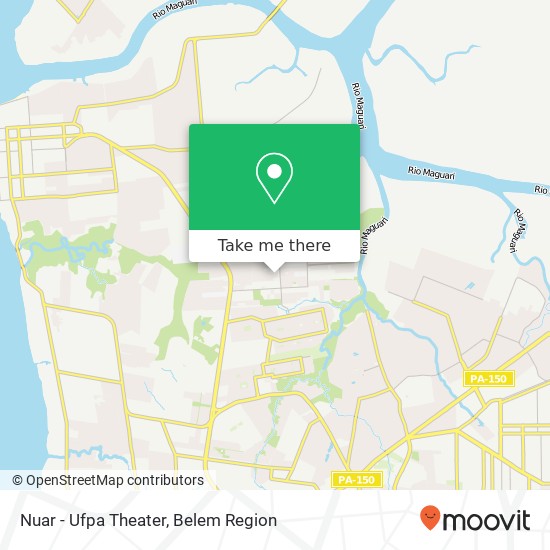 Nuar - Ufpa Theater map