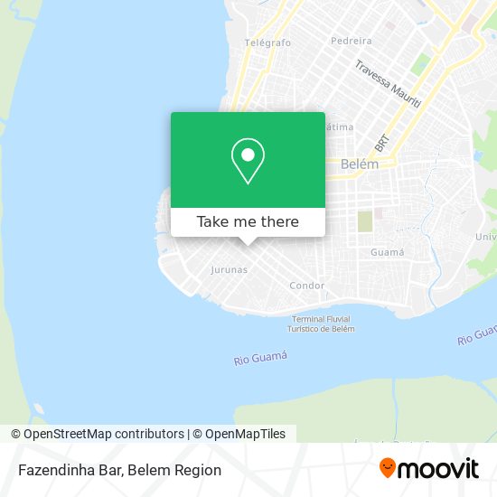 Fazendinha Bar map