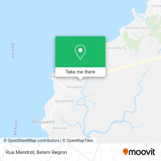 Rua Mendrot map