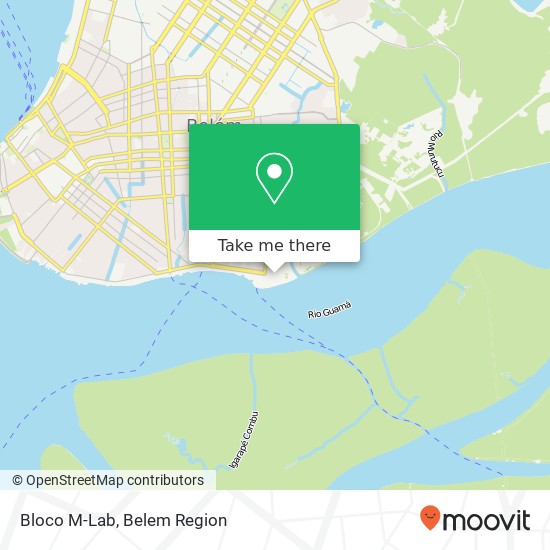 Bloco M-Lab map