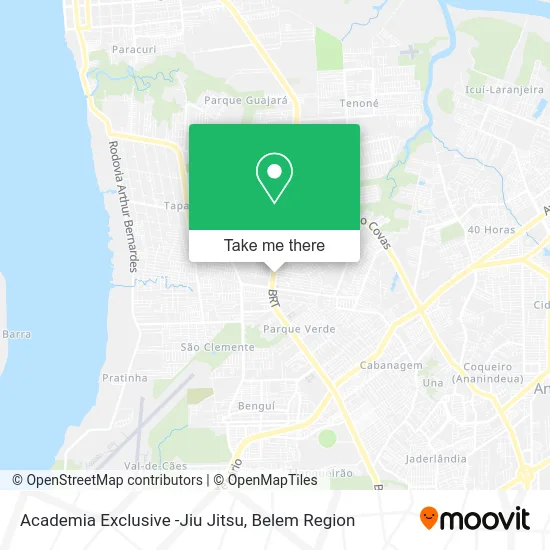 Academia Exclusive -Jiu Jitsu map