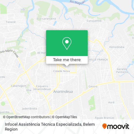 Infocel Assistência Técnica Especializada map