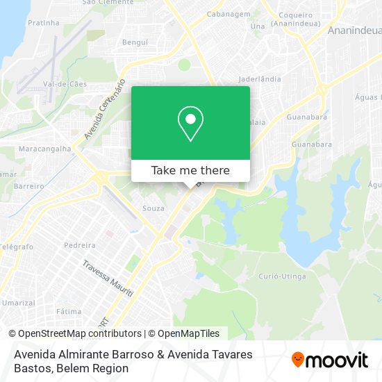 Avenida Almirante Barroso & Avenida Tavares Bastos map