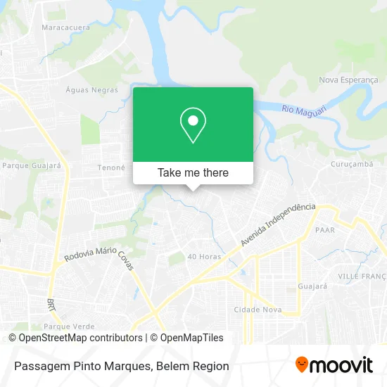 Passagem Pinto Marques map