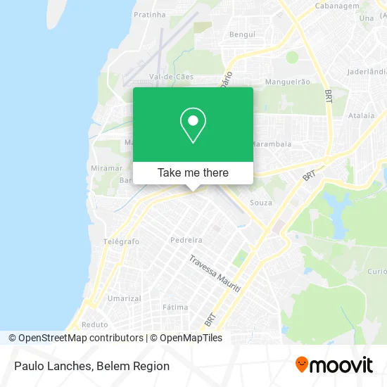 Paulo Lanches map