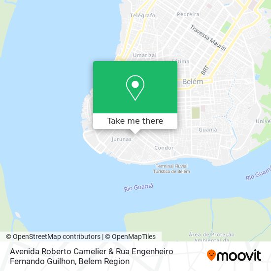 Avenida Roberto Camelier & Rua Engenheiro Fernando Guilhon map