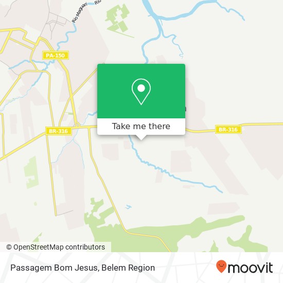 Passagem Bom Jesus map