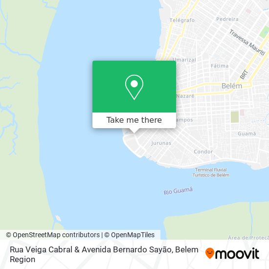 Rua Veiga Cabral & Avenida Bernardo Sayão map