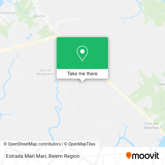 Estrada Mari Mari map