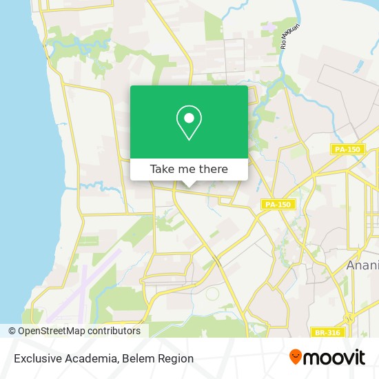 Mapa Exclusive Academia