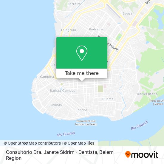 Consultório Dra. Janete Sidrim - Dentista map