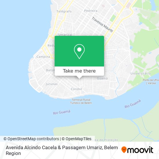 Avenida Alcindo Cacela & Passagem Umariz map