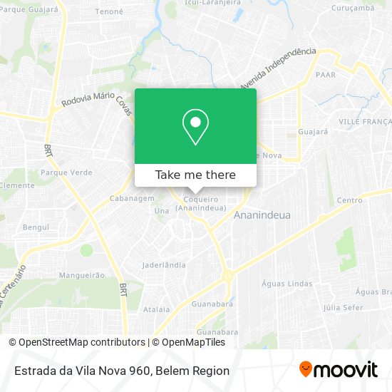 Estrada da Vila Nova 960 map