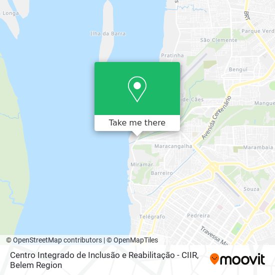 Centro Integrado de Inclusão e Reabilitação - CIIR map
