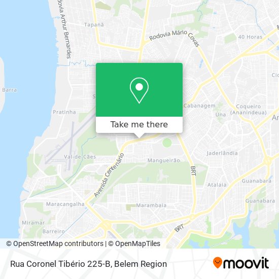 Rua Coronel Tibério 225-B map