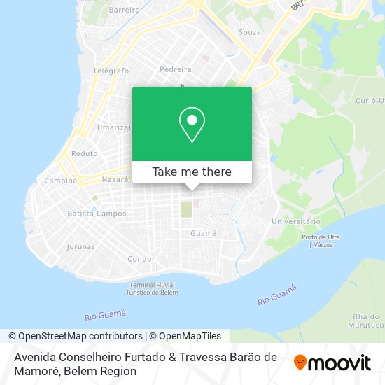 Avenida Conselheiro Furtado & Travessa Barão de Mamoré map