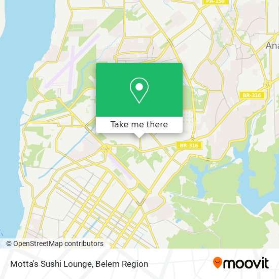 Motta's Sushi Lounge map