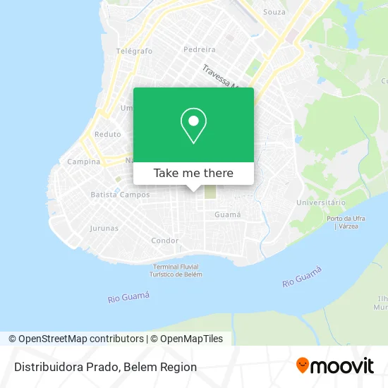 Distribuidora Prado map