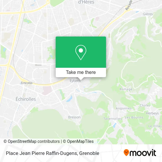 Place Jean Pierre Raffin-Dugens map