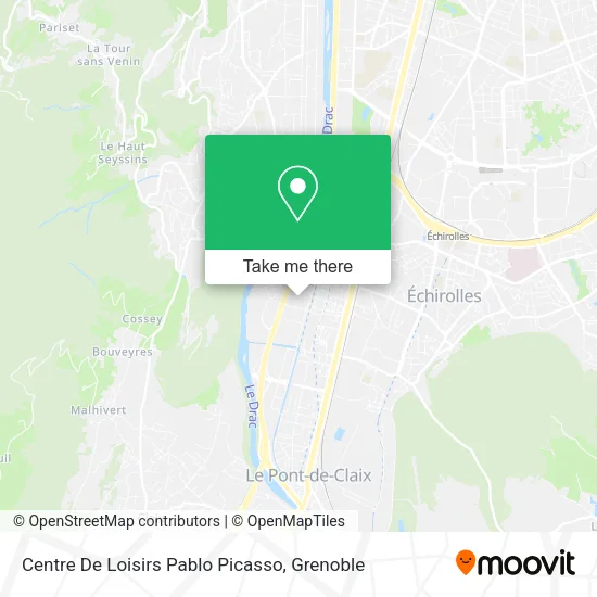 Centre De Loisirs Pablo Picasso map