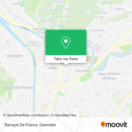 Banque De France map
