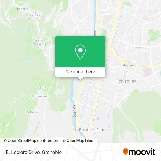 E. Leclerc Drive map