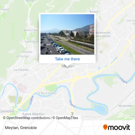 Meylan map